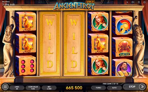 Ancient Troy Dice Slot .